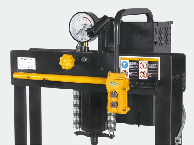 10ton卓上油圧矯正プレス 卓上タイプ | 製品情報 | 長崎ジャッキ  